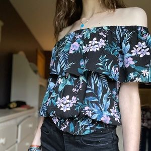 Off the shoulder blouse